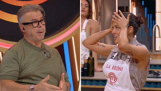 "La cocina es una cosa seria": el enojo de Donato de Santis con un comentario de la Reini