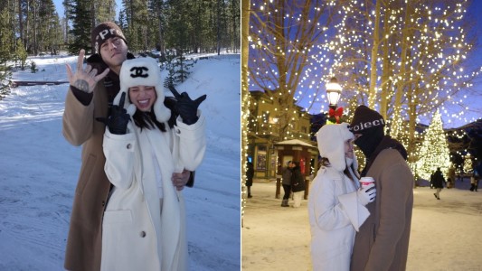 Emilia Mernes y Duki, más enamorados que nunca: postales de su escapada romántica a la montaña