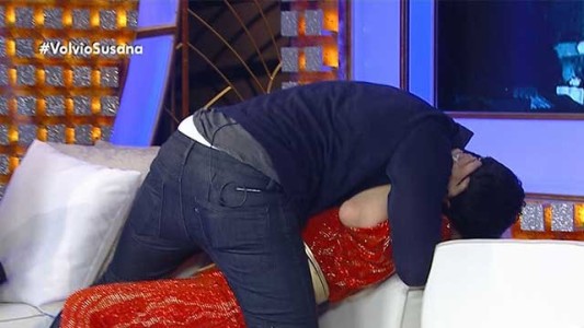 ¡Ramsés le robó un beso a Susana!