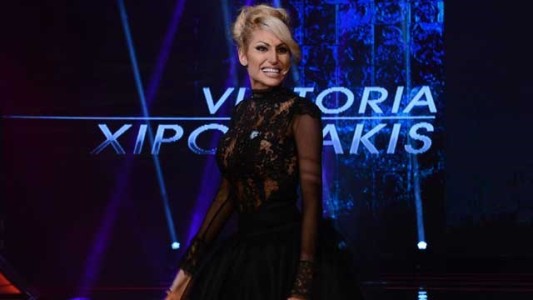 Así fue la entrada de Vicky Xipolitakis