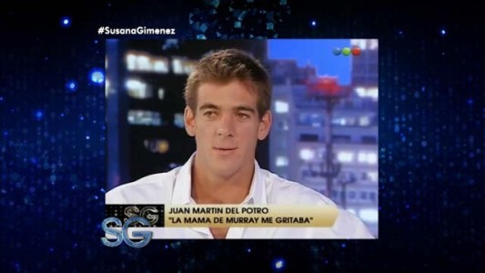La anécdota de Del Potro sobre Murray en lo de Susana