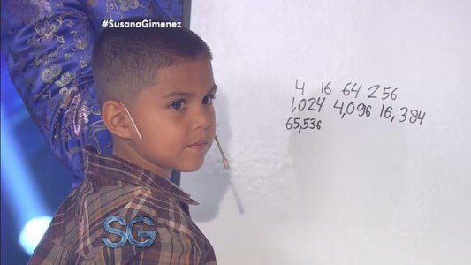 ¡Un niño prodigio con Susana!