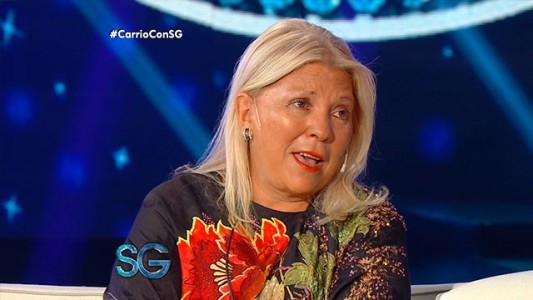 Lilita Carrió: "Si tengo que denunciar a un hijo, lo denuncio"