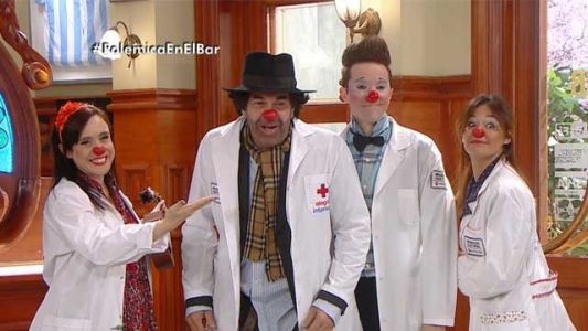 El momento más emotivo: Minguito visitó un hospital con "Alegría Intensiva"