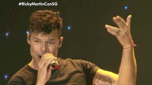 ¡Una noche de lujo! Susana en la intimidad del show de Ricky Martin