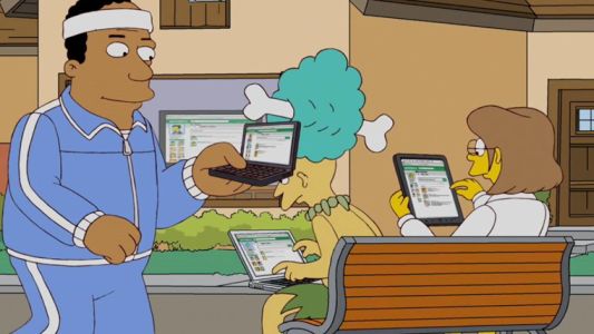 Según las nuevas tecnologías, ¿qué personaje de los Simpsons sos?