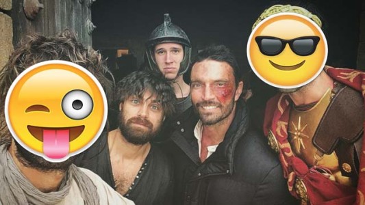 ¿Qué actores de Educando a Nina y Moisés filman juntos una película?