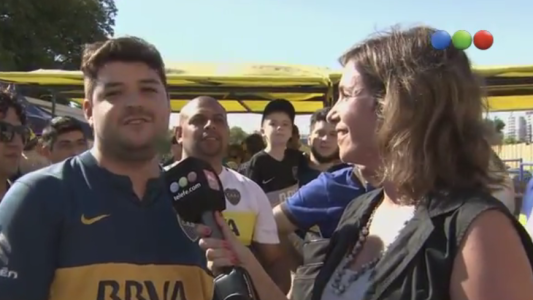 Esto pasaba en la previa de Boca vs Racing