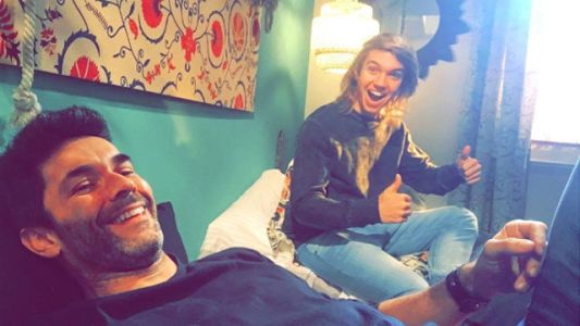 Un detrás de escena a pura sonrisa