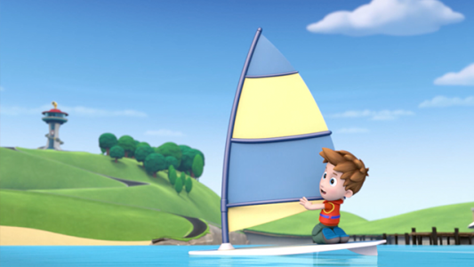 Kite surfer fugitivo