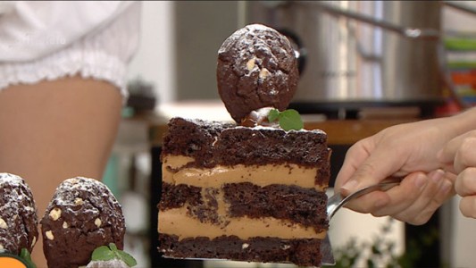 Atención golosos: imperdible torta chococookies