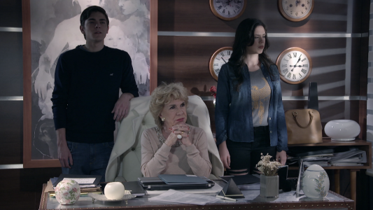 Myriam enfrenta a Raquel con sus hijos