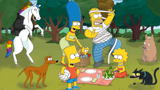 Ranking de mascotas en los Simpsons