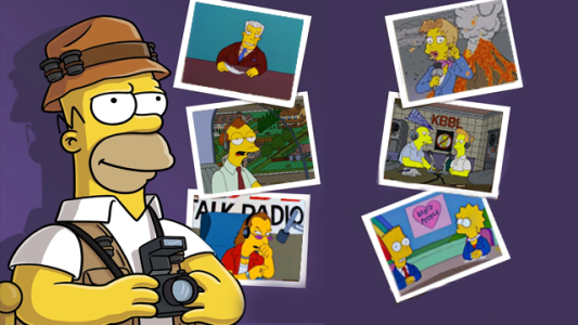 Periodistas en los Simpsons ¿Quién es quién?
