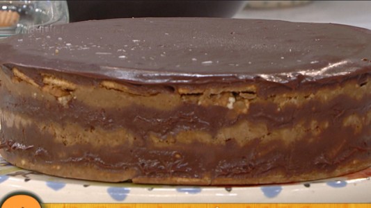 Torta fácil de chocolate y café