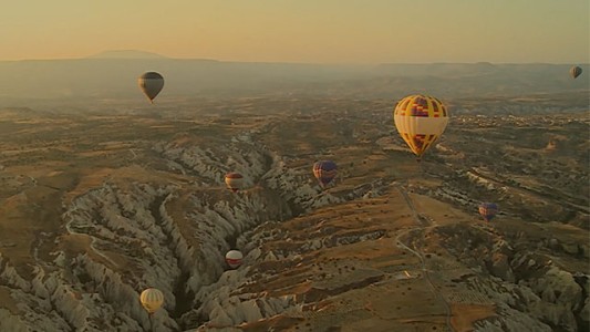 Un alucinante viaje en globo por Capadoccia