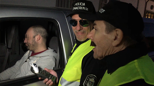 Las increíbles excusas del control de alcoholemia