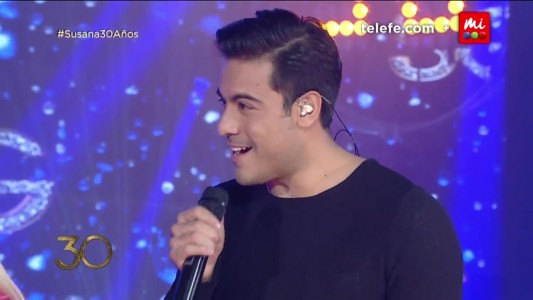 Carlos Rivera cantó "Lo digo"