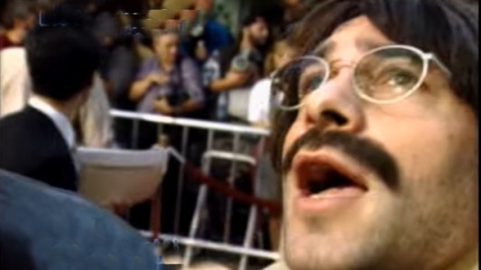 Figuretti en el estreno de Blade