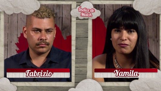 Índice de Match: Yamila y Fabrizio
