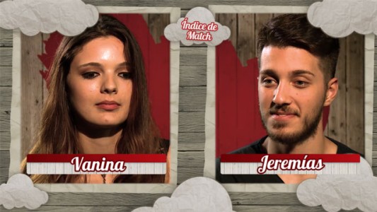 Índice de Match: Vanina y Jeremías