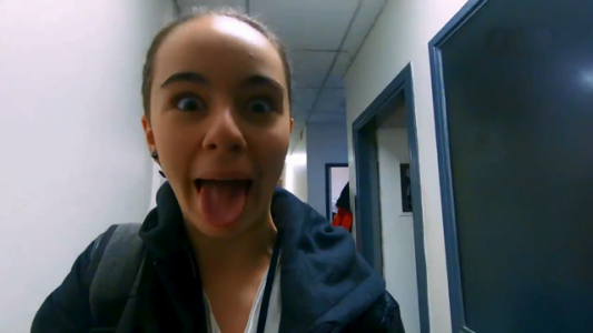 Cámara selfie con Maite Lanata