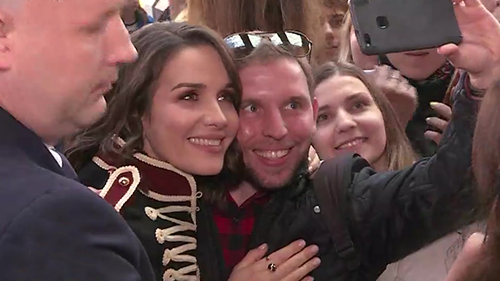 Natalia Oreiro es furor en Rusia