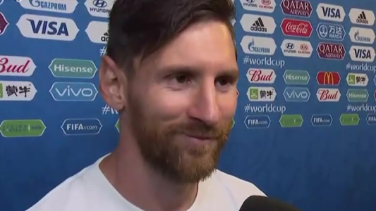 Messi analiza el primer partido con Diego Korol