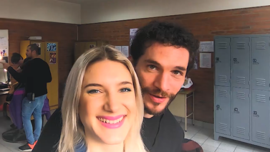 Cámara selfie con Cawi Blaksley