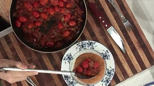 Milanesa de provoleta