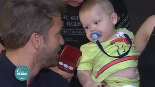 Pablo Alborán le canto a Mirko