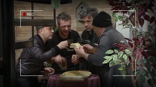 ¿El elenco de "Chorros" robando en Morfi?