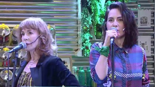 Gloria Carrá y Julieta Díaz unidas en la música