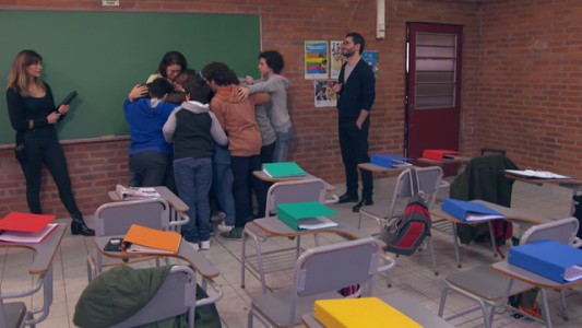 El emotivo gesto de los chicos a Miss Cata