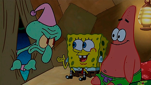 Acampando frente a casa