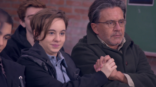 Una muestra de cariño que solo un abuelo puede dar