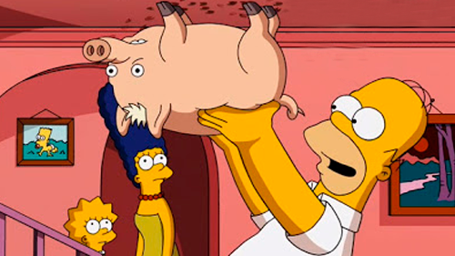 ¿Cuál es la mejor mascota de los Simpsons?