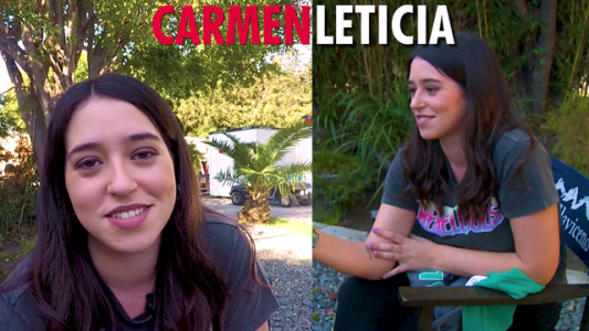 ¡El detrás de cámara de Carmen y Leticia Siciliani!