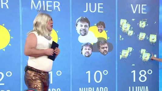 La Tía de Pérez le pone el pecho al Huracán Florence