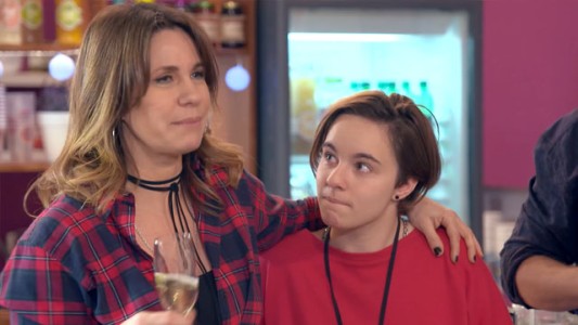 Emotivas palabras de Antonia