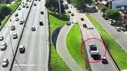 Persecusión de película en Gral. Paz