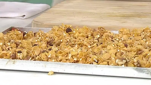 Jugos saludables y granola casera