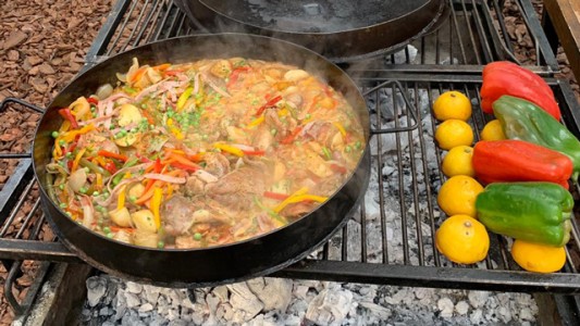 Bifes de paleta de cerdo a la riojana