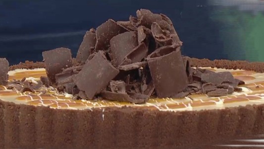 Irresistible cheesecake de dulce de leche