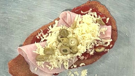 La clásica milanesa a la napolitana