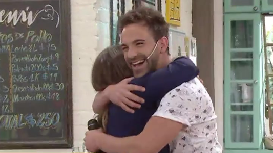 El apasionado encuentro de Malena y Braulio