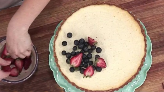 Tarta de ricota light
