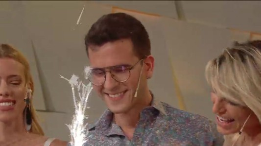 De festejo por el cumple de Nico Peralta