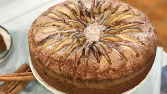 La verdadera torta de manzana