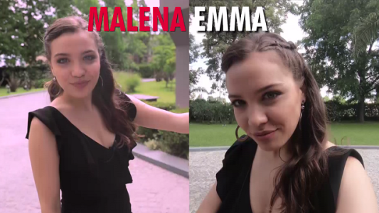 ¡La intimidad de Emma y Malena Narvay!